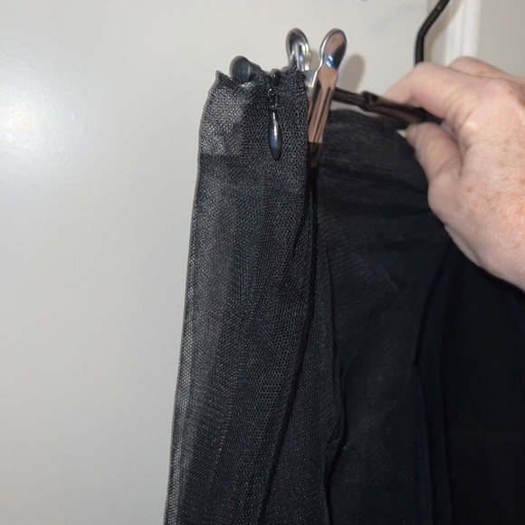 SHUSHU Tong Skirt UK 12 US 8 Tulle wrap Tutu midi mini combo NWT Bla… - Picture 5 of 6